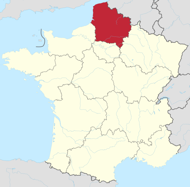Hautes-de-France carte