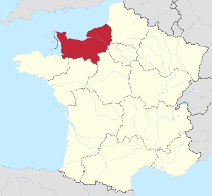 Normandie carte