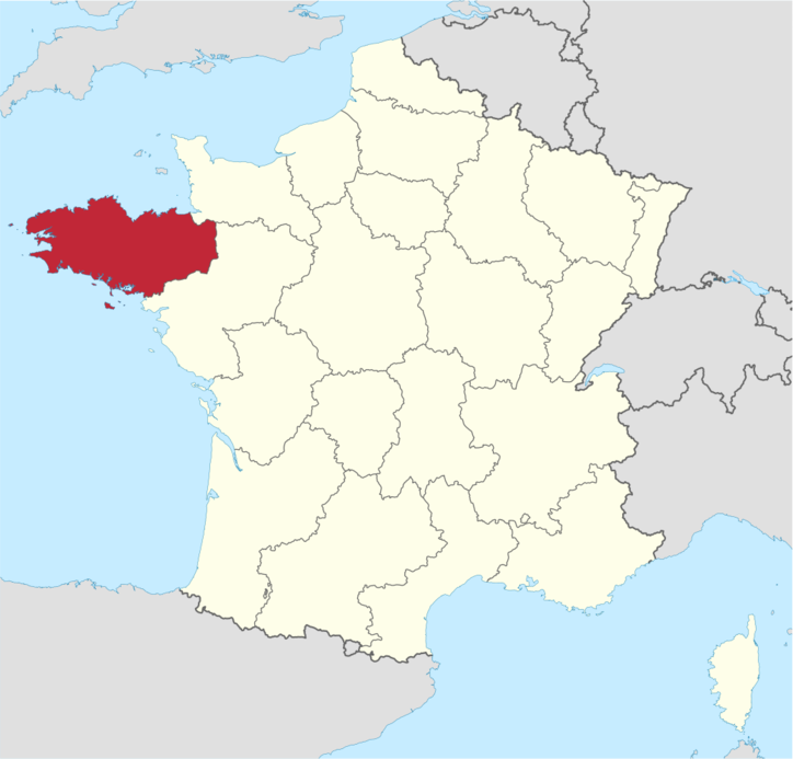 Bretagne carte
