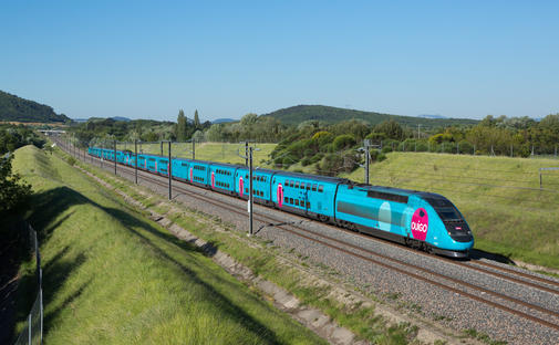 TGV train speed transport
