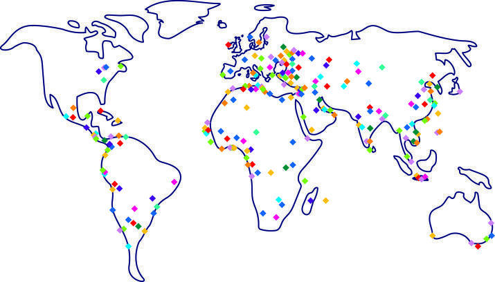 Carte de Monde
