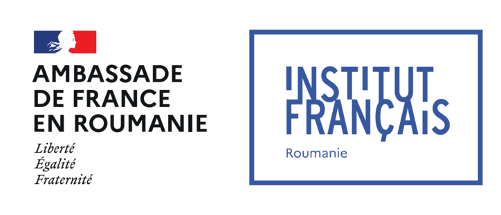 Logos de l'Ambassade de France en Roumanie et de l'IFRo